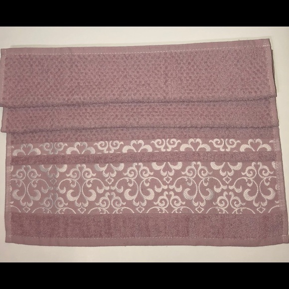 Luxury Cotton Embroidered Turkish Hand Towel - Picture 2 of 6
